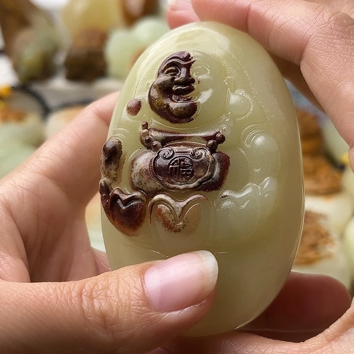 石材古青石不退换佛