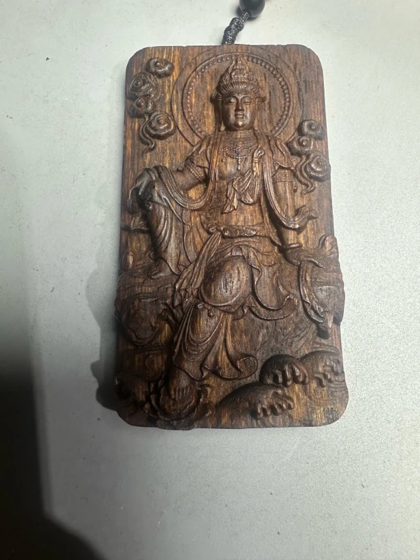 自在观音 越南顺化紫棋无事牌