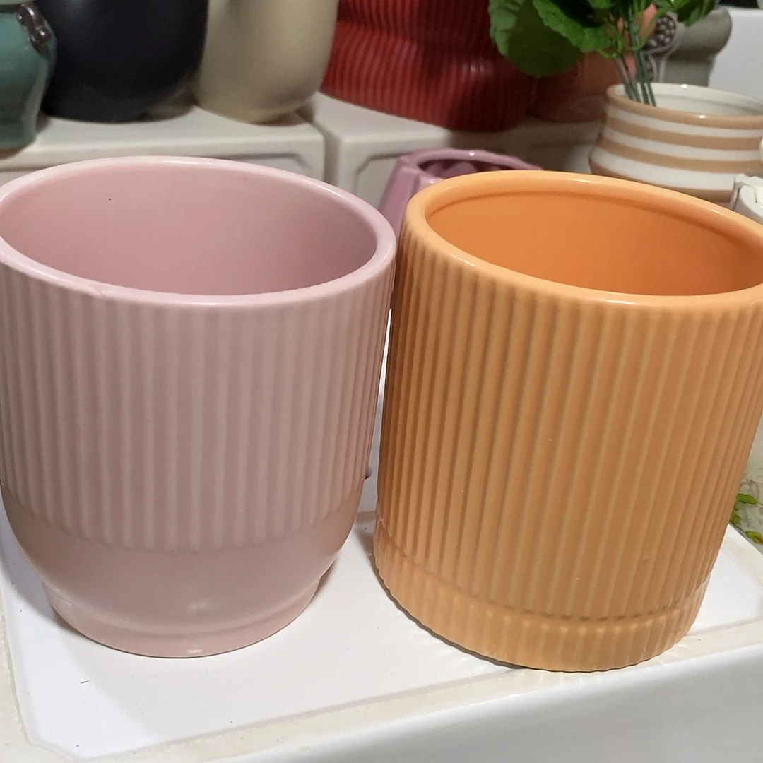 陶杯子陶盆有孔 瑕疵介意勿拍