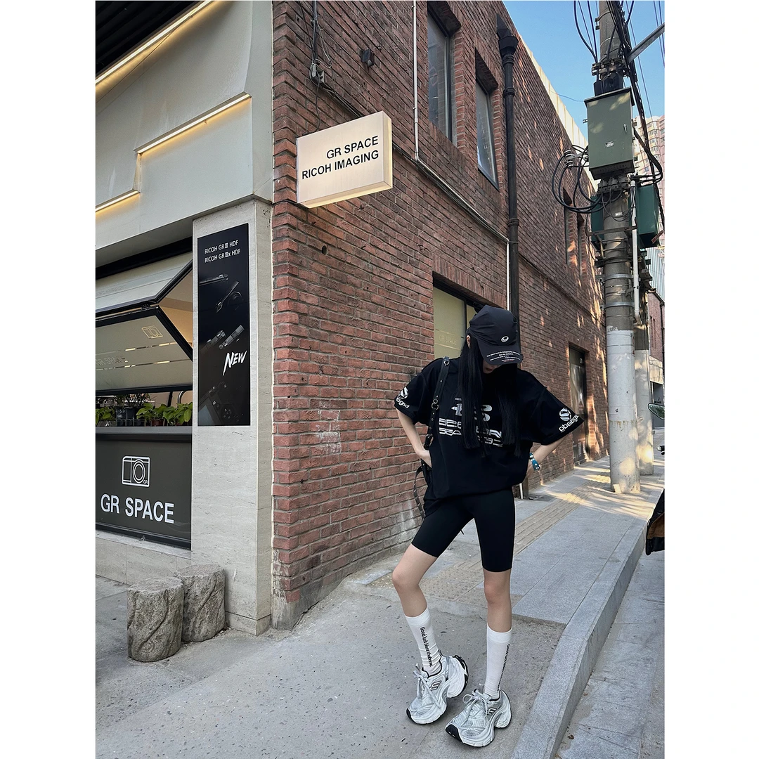 嘉仪 五分瑜伽裤弹力修身短裤