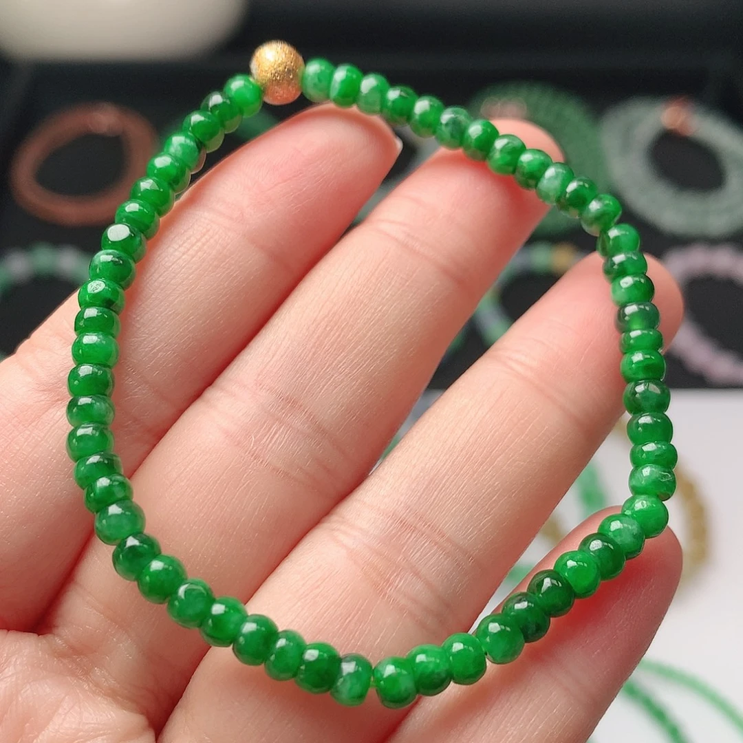 翡翠未镶嵌手链翡翠