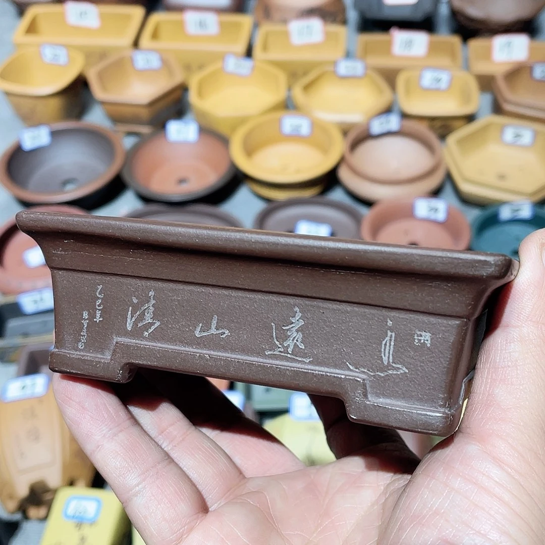 紫砂小盆10*8*3微瑕