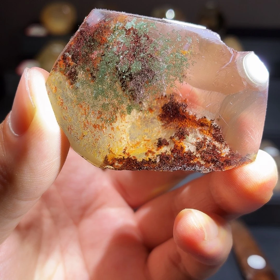 水晶未镶嵌珠宝半成品