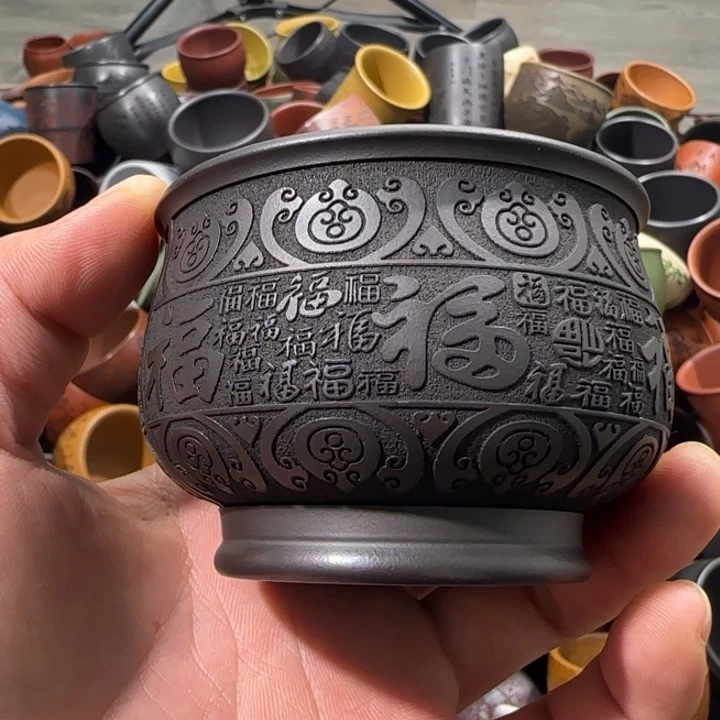 茶杯紫砂全手工制作工艺