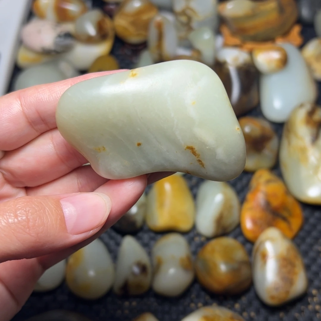 和田玉未镶嵌挂件31