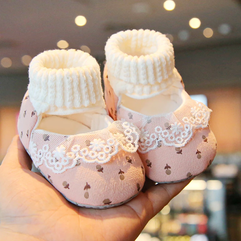 公主鞋！女宝宝0-12个月专属公主鞋软底可爱萌趣软面步前鞋