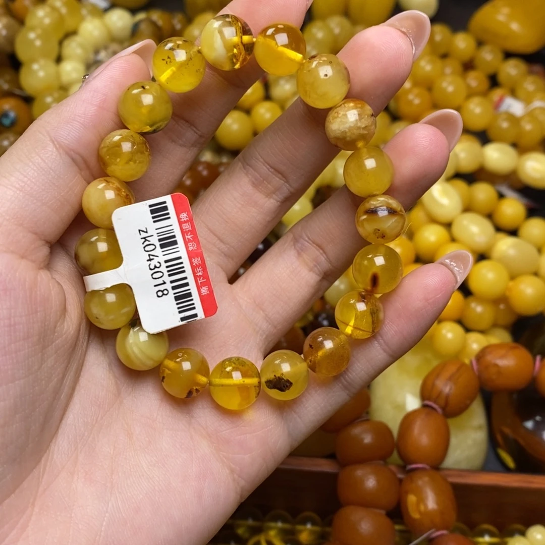 琥珀未镶嵌珠宝奇石蜜蜡