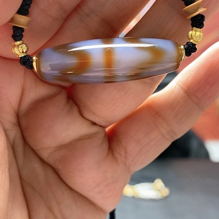 玛瑙/玉髓颈饰合金