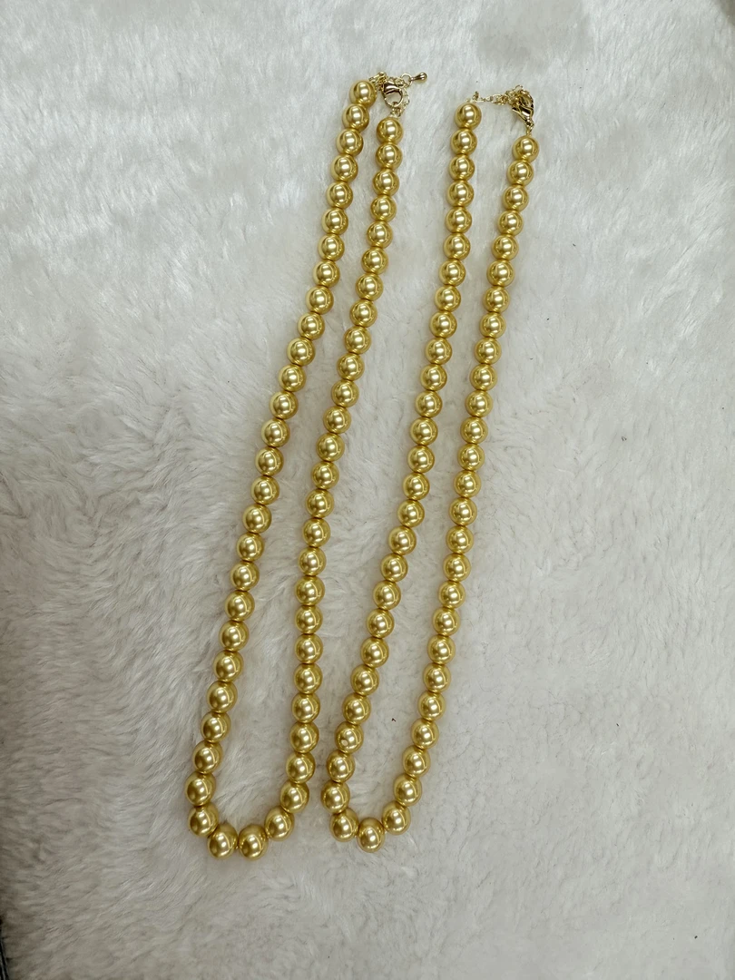 非金属仿珍珠项链 金贝珠项链*（多样性发一件）114