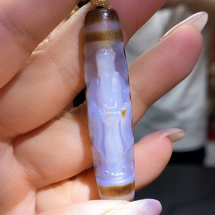 玛瑙/玉髓颈饰合金