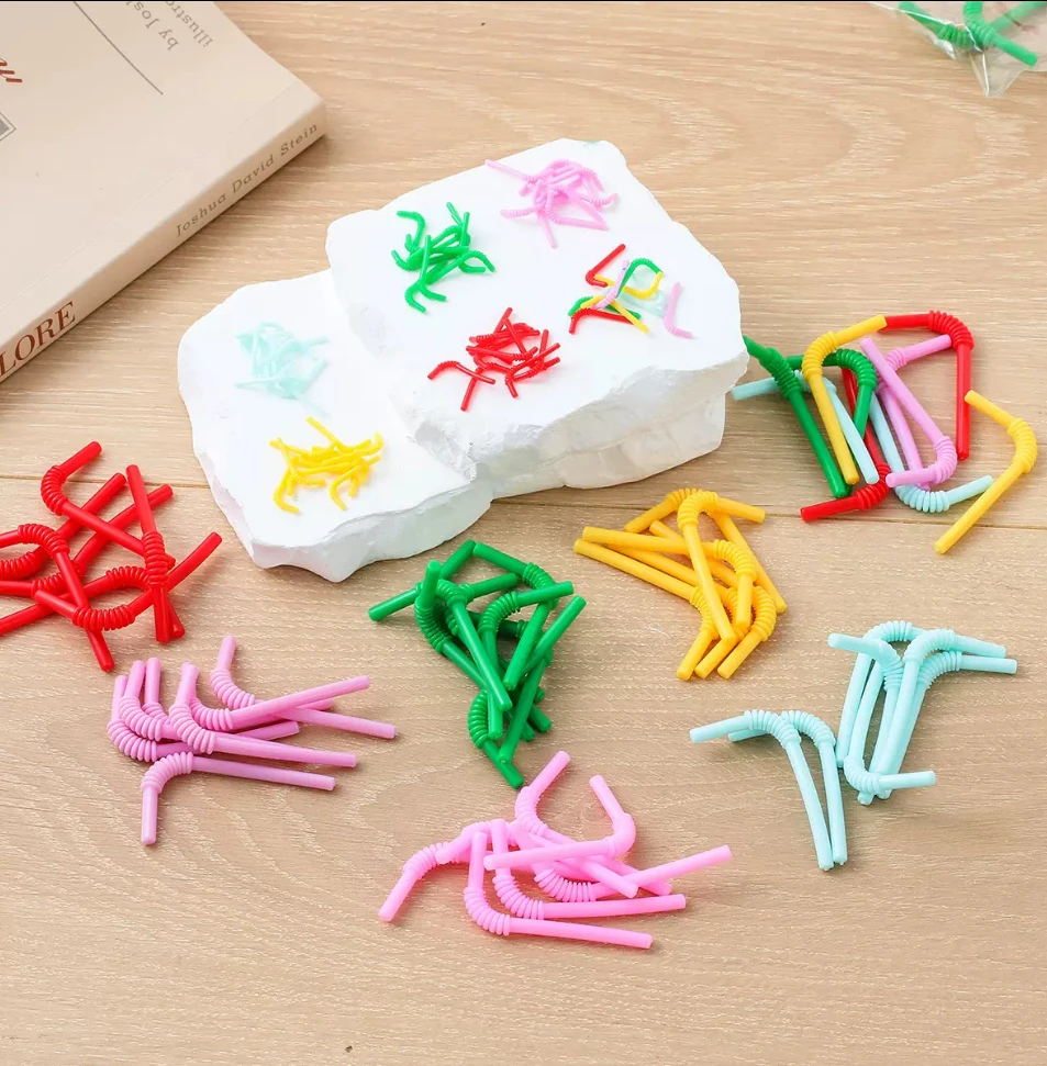 微缩娃屋手工diy配件迷你亚克力吸管