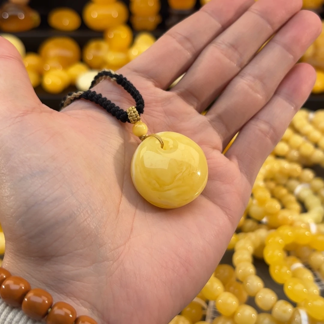 琥珀未镶嵌裸石琥珀蜜蜡