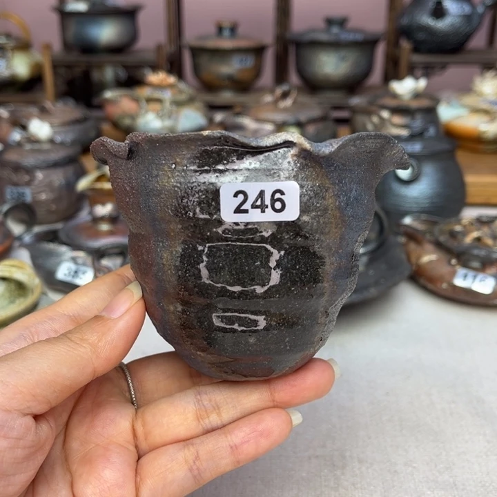 壶裸柴烧陶瓷茶具