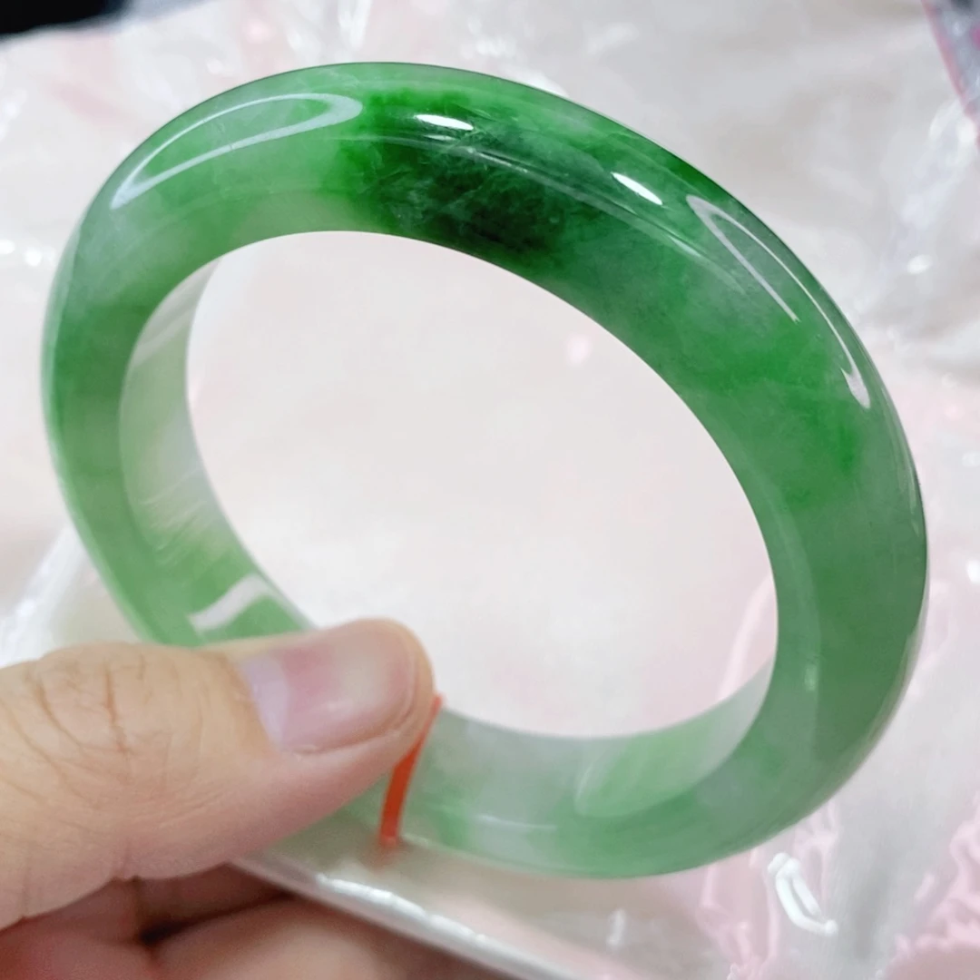 未镶嵌手镯翡翠56圈口品质杠杠的好