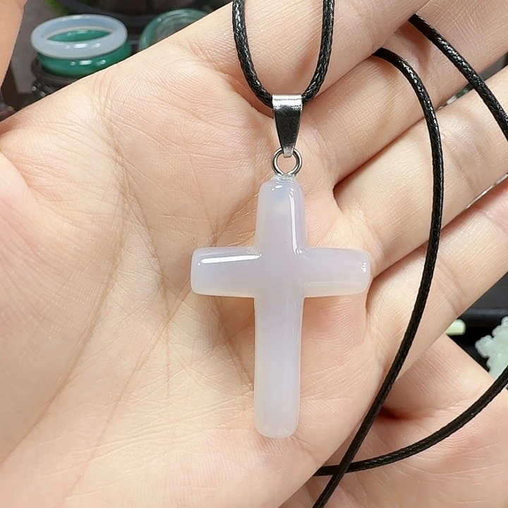 玛瑙/玉髓颈饰合金