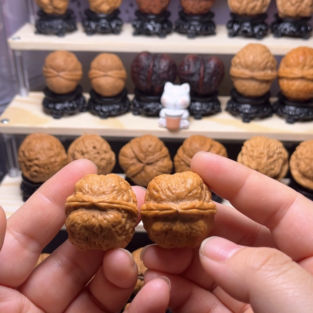 文玩核桃吊坠7w平头蟾32尺