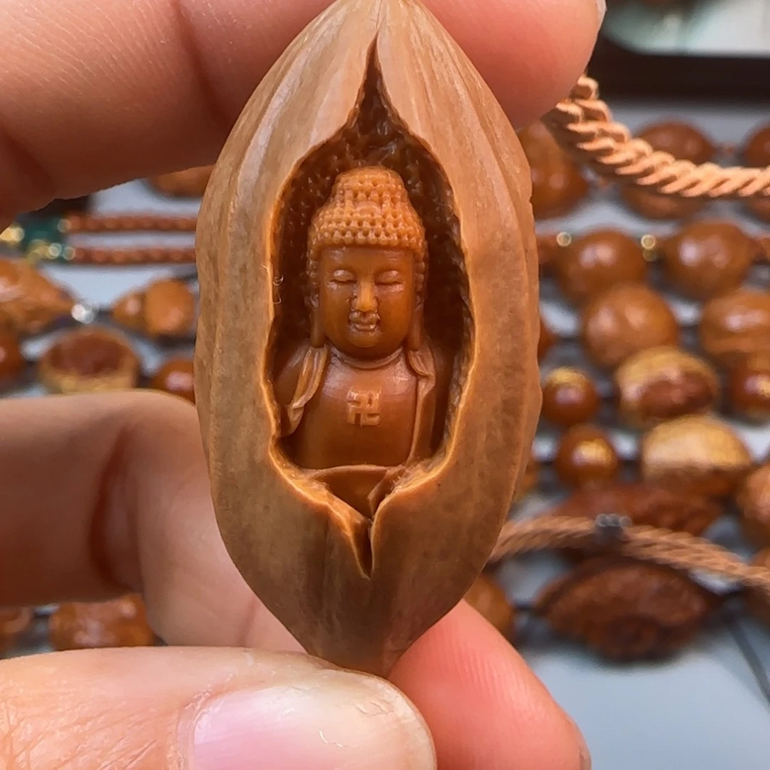 橄榄核手串/手链2.尺寸油核无相万佛单籽