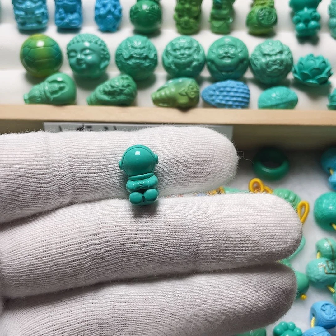 骑**树手工雕刻10宇航员三通