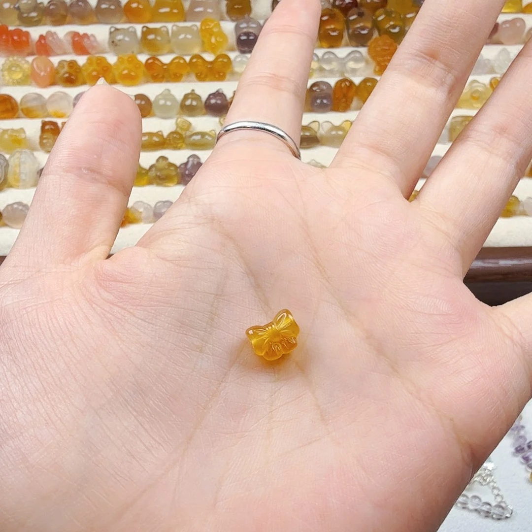 玛瑙/玉髓颈饰合金