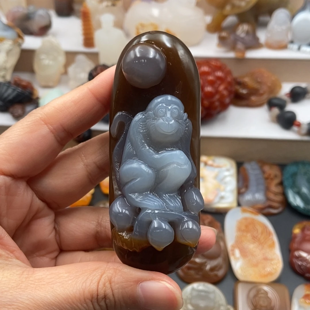 玛瑙/玉髓未镶嵌颈饰