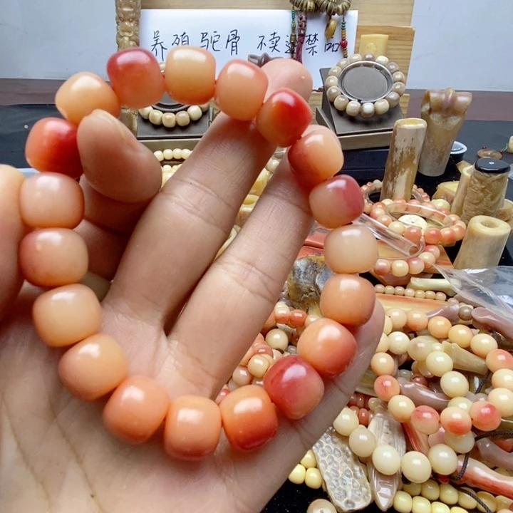 天***成驼骨手串/手链驼骨