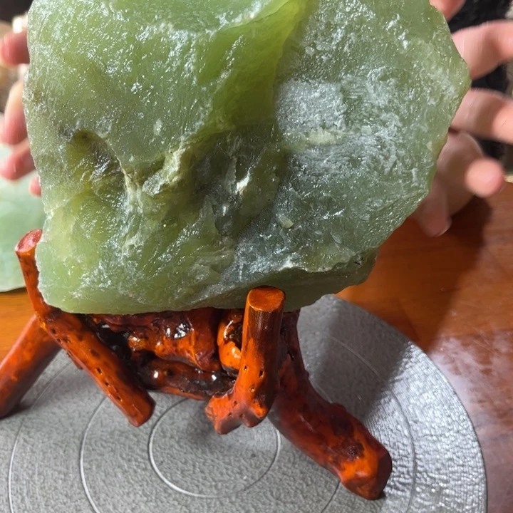 蛇纹石玉未镶嵌天然岫岩四大名玉