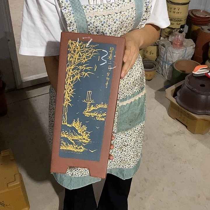 紫砂花盆紫砂花盆