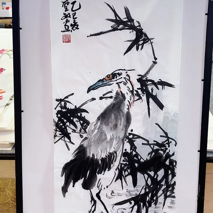 国画张圣敏先生纯手绘作品