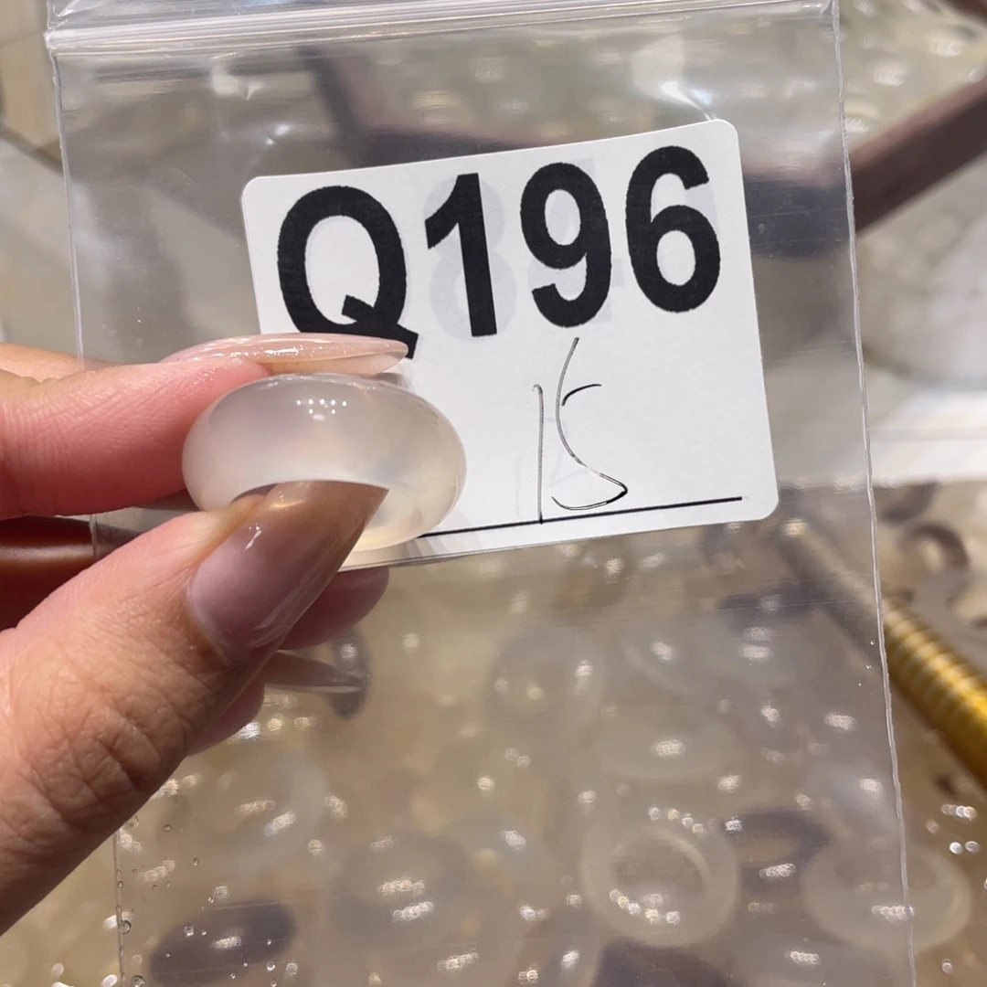 玛瑙/玉髓未镶嵌戒指196