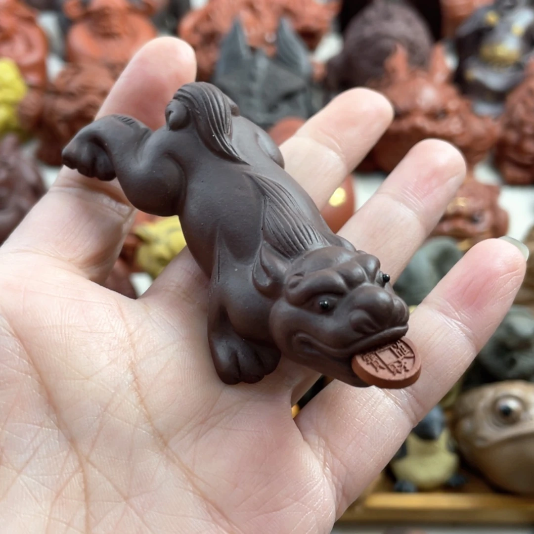 【闪购商品】紫砂茶宠紫砂貔貅