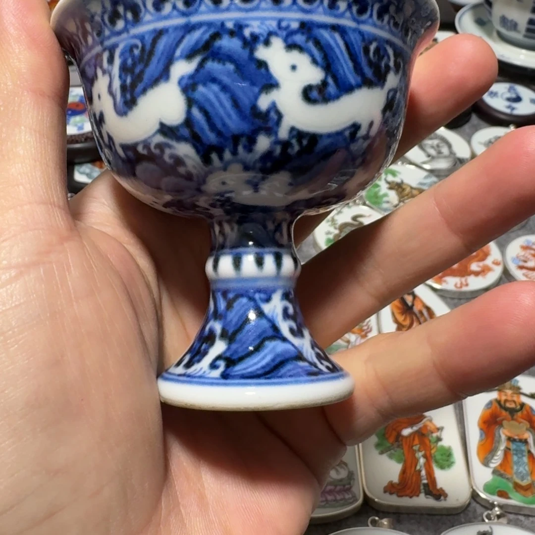 文***生瓷片杯子一个一个
