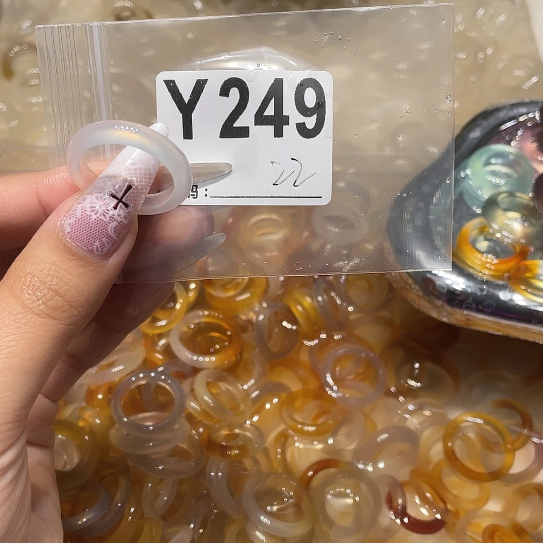 玛瑙/玉髓未镶嵌戒指249