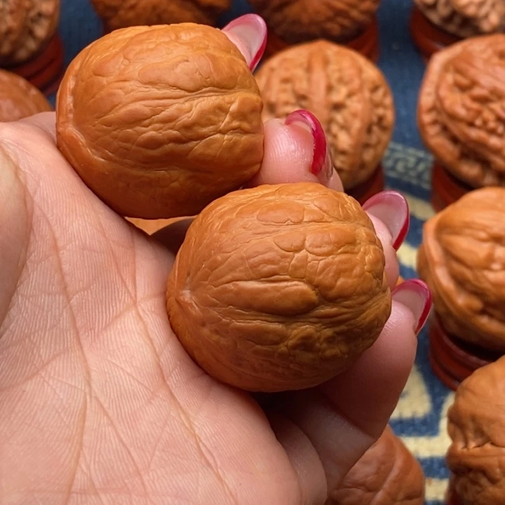 把件文玩核桃精品水晶蛤蟆