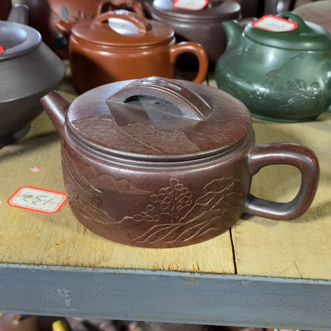 茶壶紫泥原矿手工104