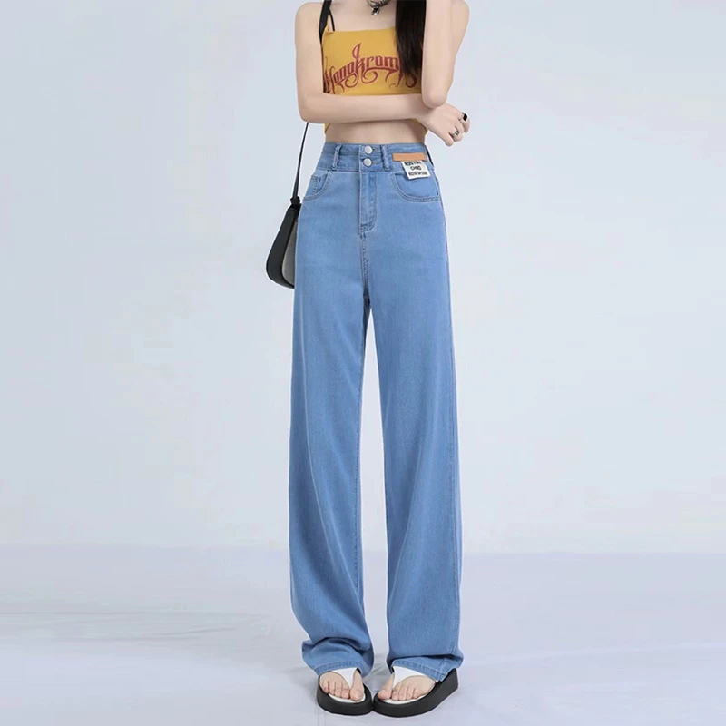 【夏季折扣款】多款可选宽松显瘦高腰直筒裤