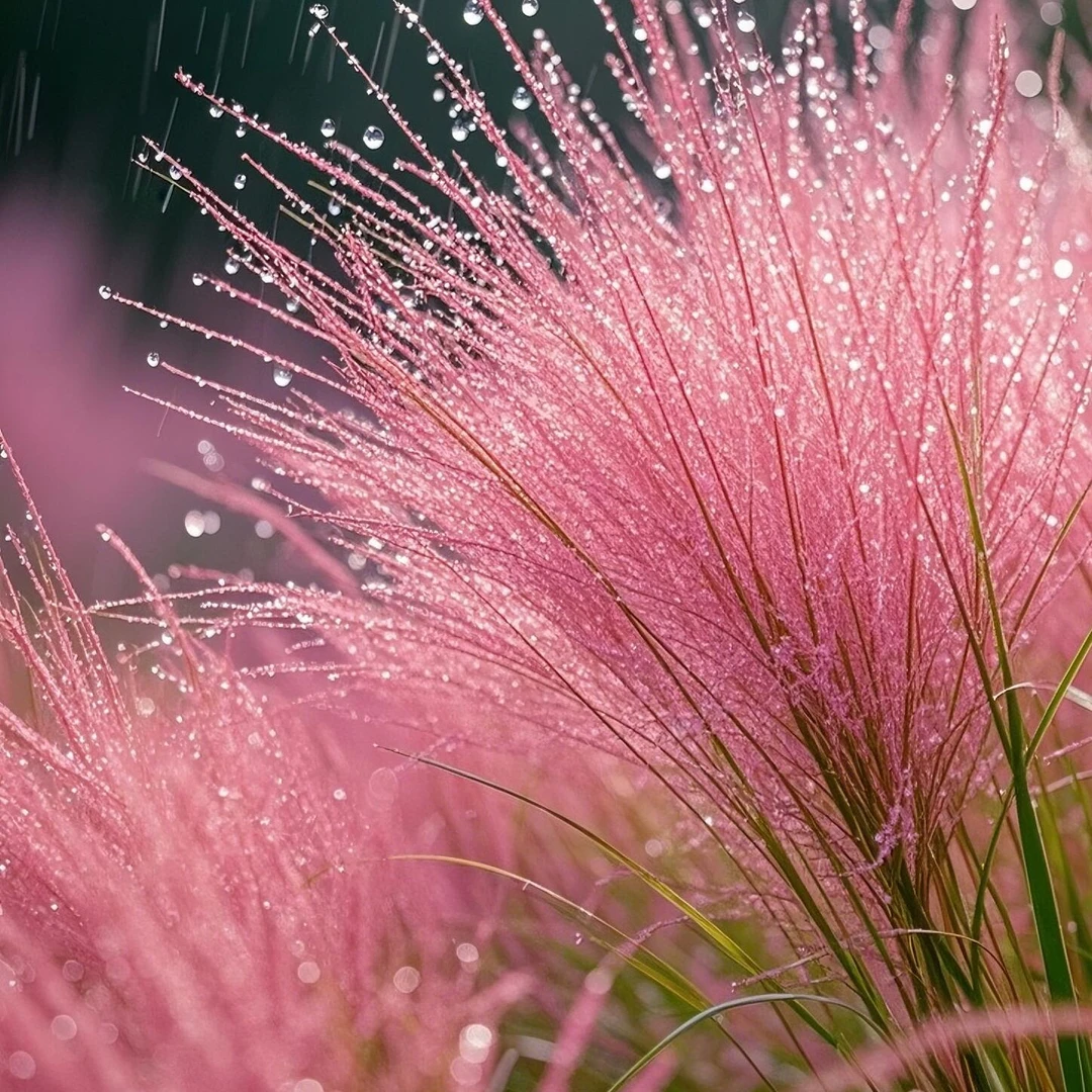 粉黛乱子草170口径盆宿根多年生庭院植物耐寒耐热绿植盆栽室内
