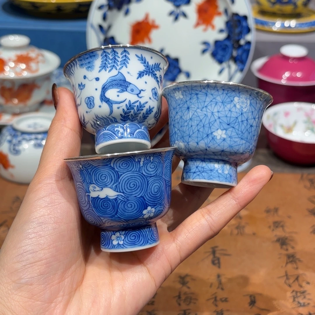 手工手绘陶瓷茶具