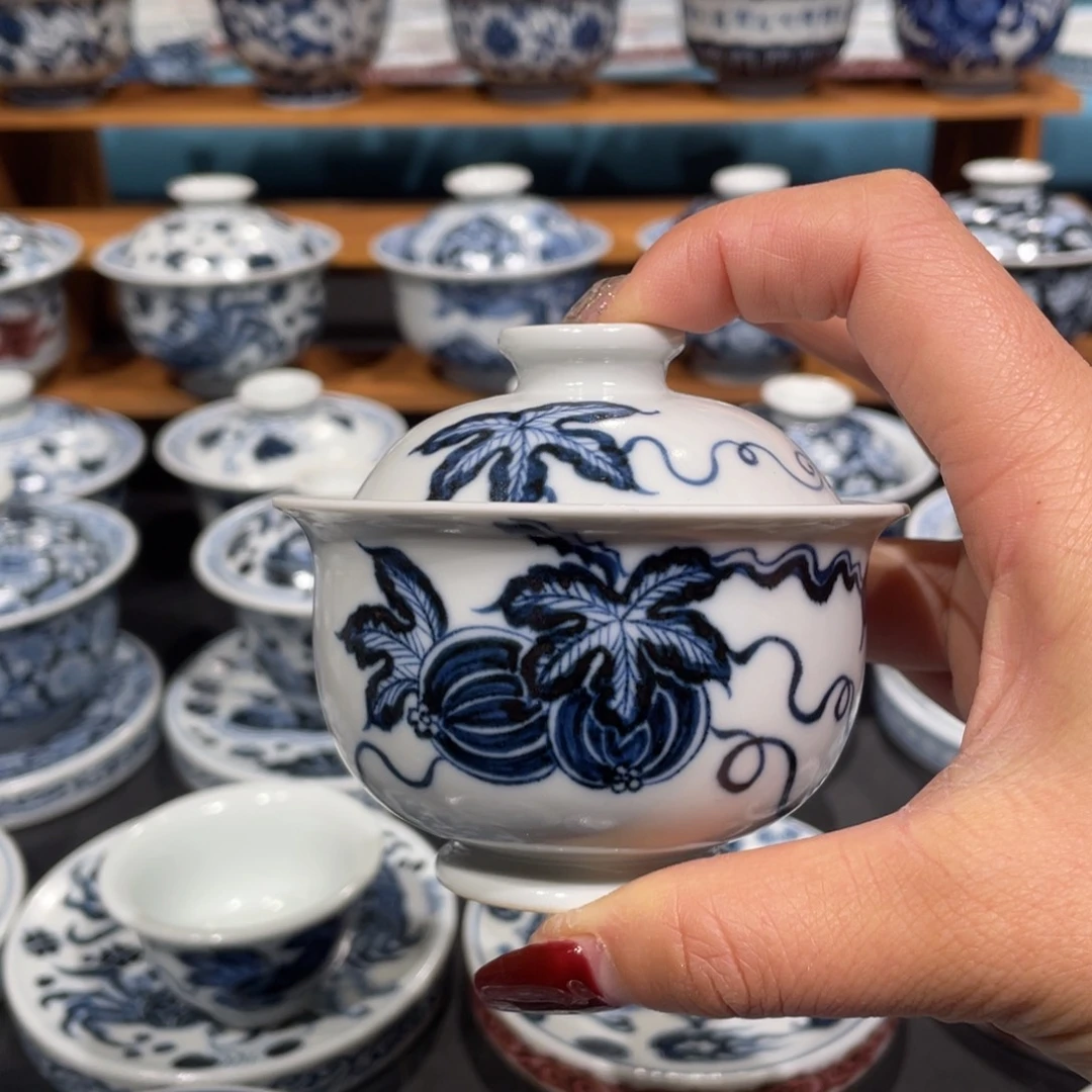 景德镇陶瓷手工手绘