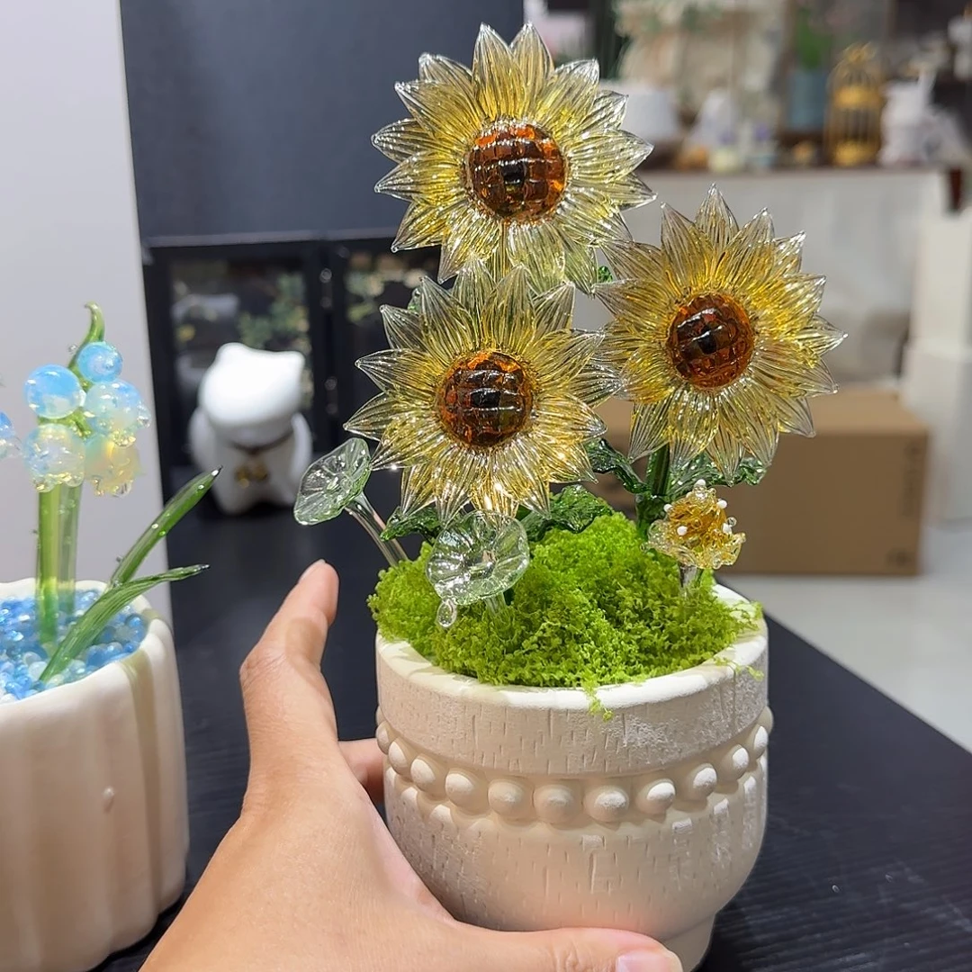 手工艺品琉璃淄博非遗手做31