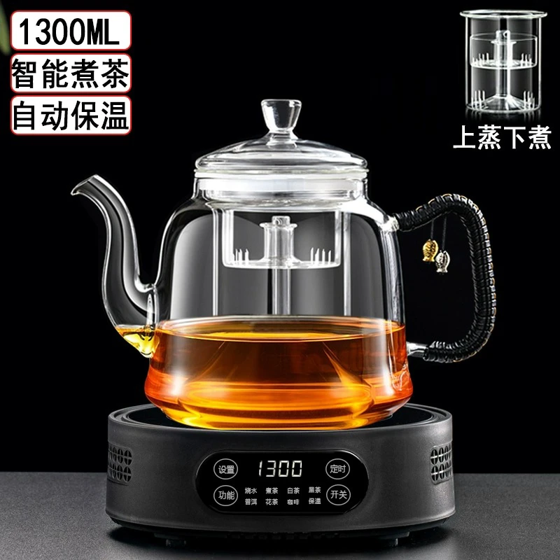 2025新款加厚全玻璃煮水壶电陶炉专用保温家用泡茶烧水耐热煮茶器
