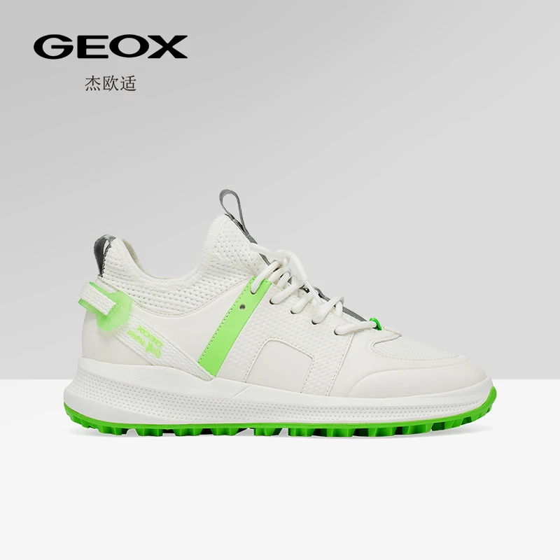 GEOX/杰欧适女款夏季透气防滑休闲系带鞋运动潮牌厚底百搭老爹鞋
