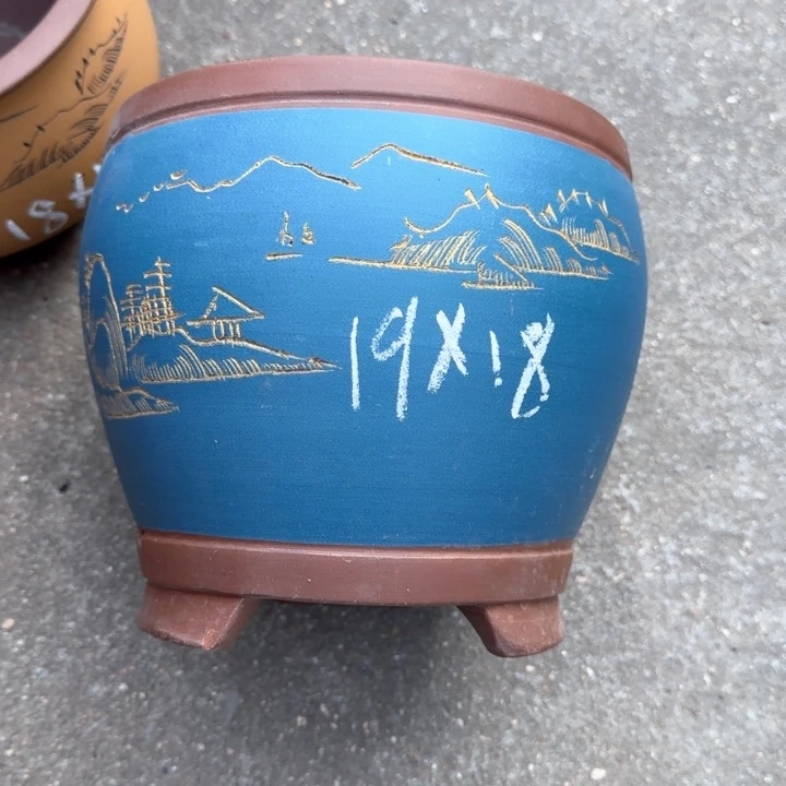 紫砂花盆特价清仓