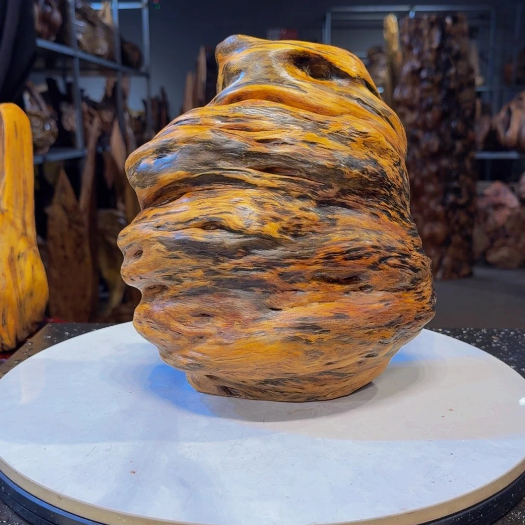 木铭**铂王一刀琥珀木98