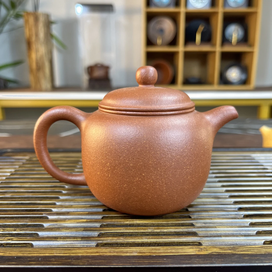 全手工红降坡180cc袍尊壶