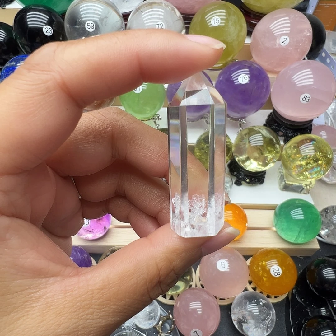 水晶未镶嵌珠宝半成品