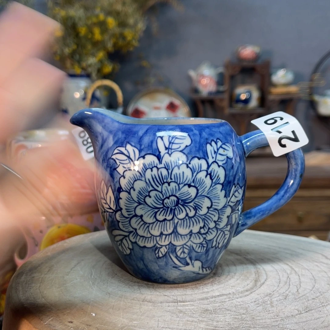 杯素浅陶瓷手工手绘
