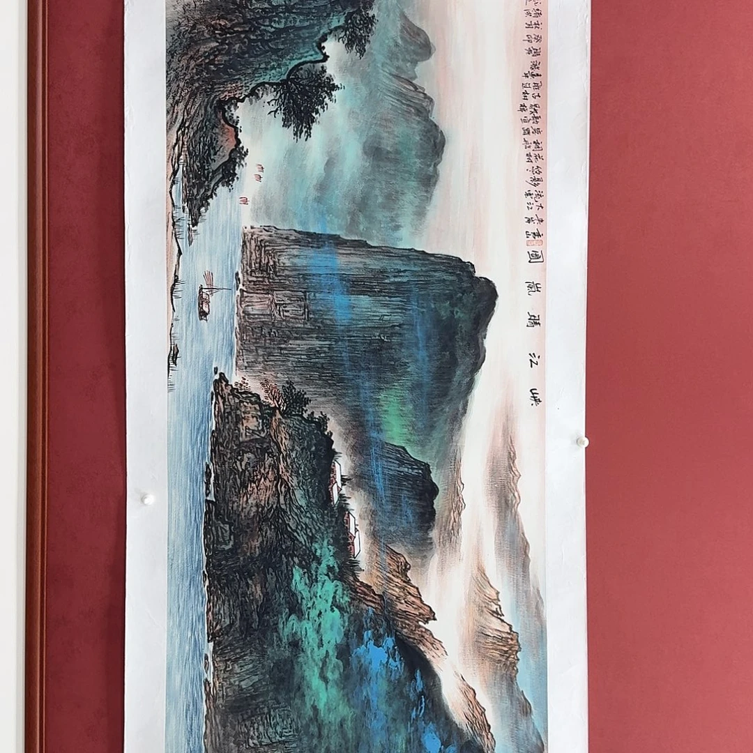 国画国画作品欣赏小六尺