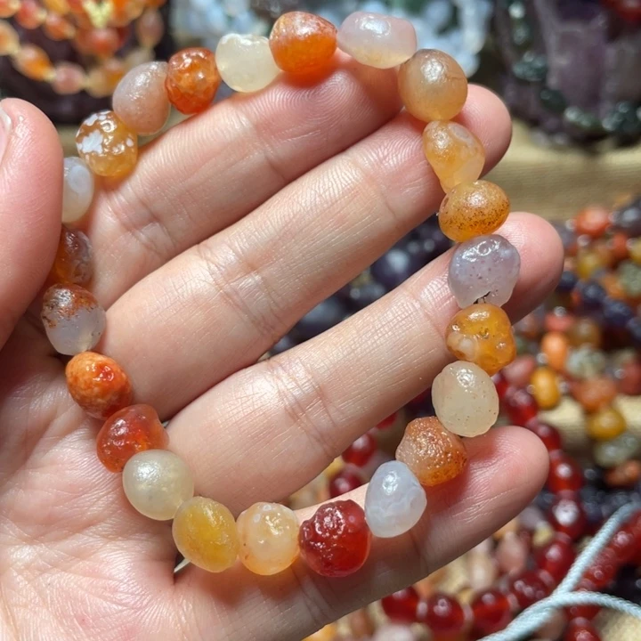 玛瑙/玉髓合金手链