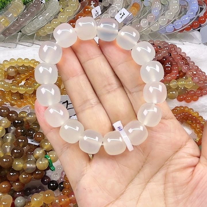 玛瑙/玉髓合金手链