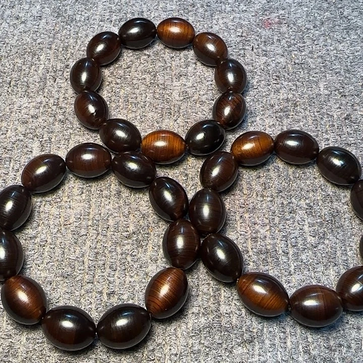 柏木（崖柏）全陈化老料把件串发一条